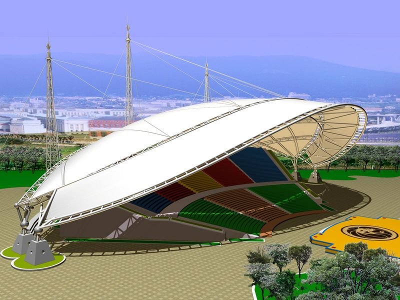 南京体育场膜结构